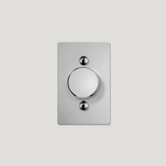 JASPER 1G Dimmer Light Switch - Polished Nickel