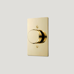 Plank Hardware JASPER 1G Dimmer Switch - Unlacquered Brass