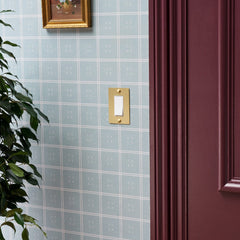 Plank Hardware JASPER 1G Rocker Switch - Brass