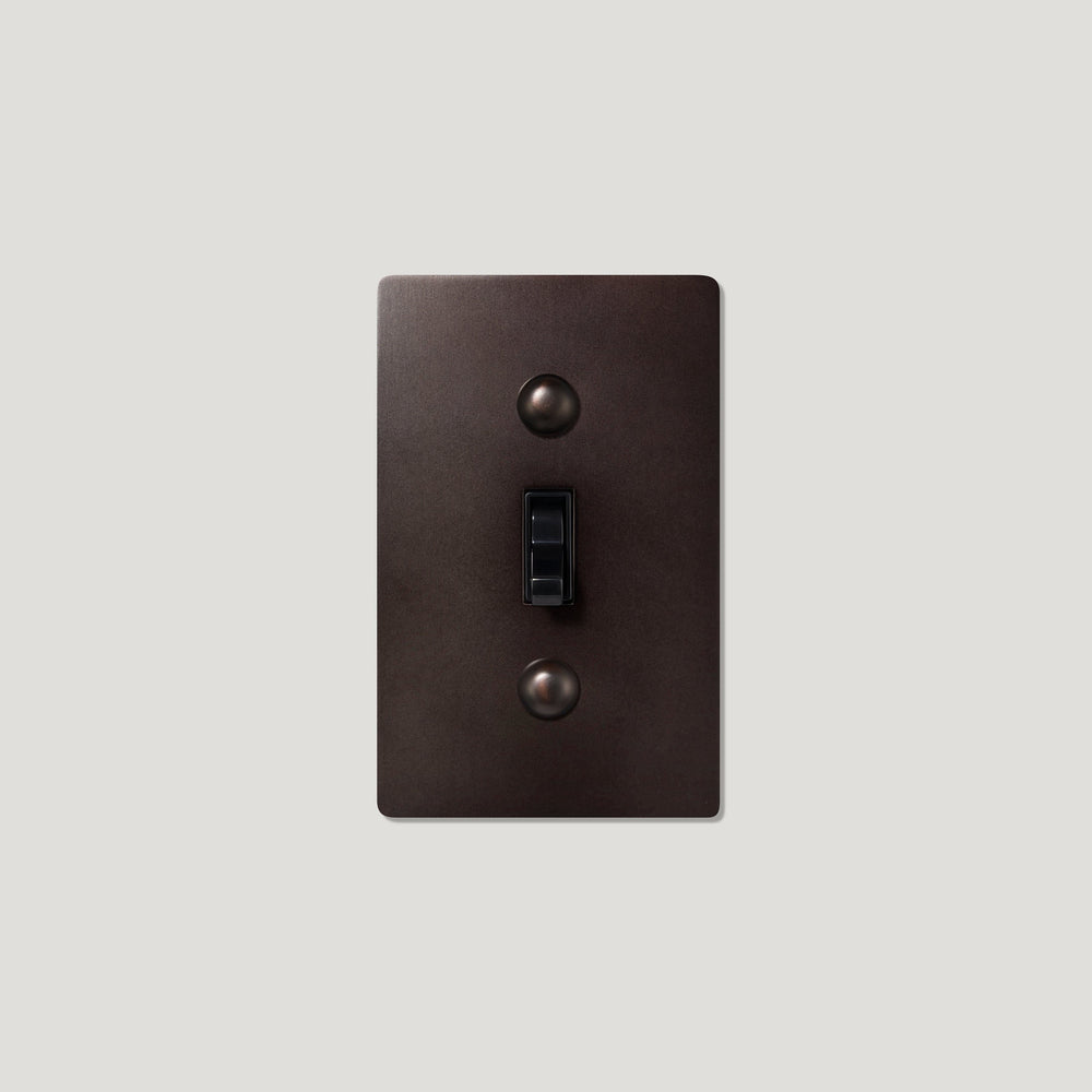 JASPER 1G Toggle Switch - Blackened Bronze