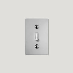 JASPER 1G Toggle Light Switch - Polished Nickel