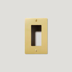 Plank Hardware JASPER 1G Universal Plate - Brass