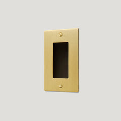 Plank Hardware JASPER 1G Universal Plate - Brass