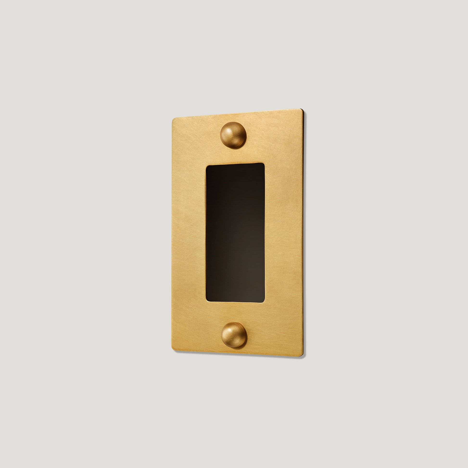 Plank Hardware JASPER 1G Universal Plate - Heritage Brass
