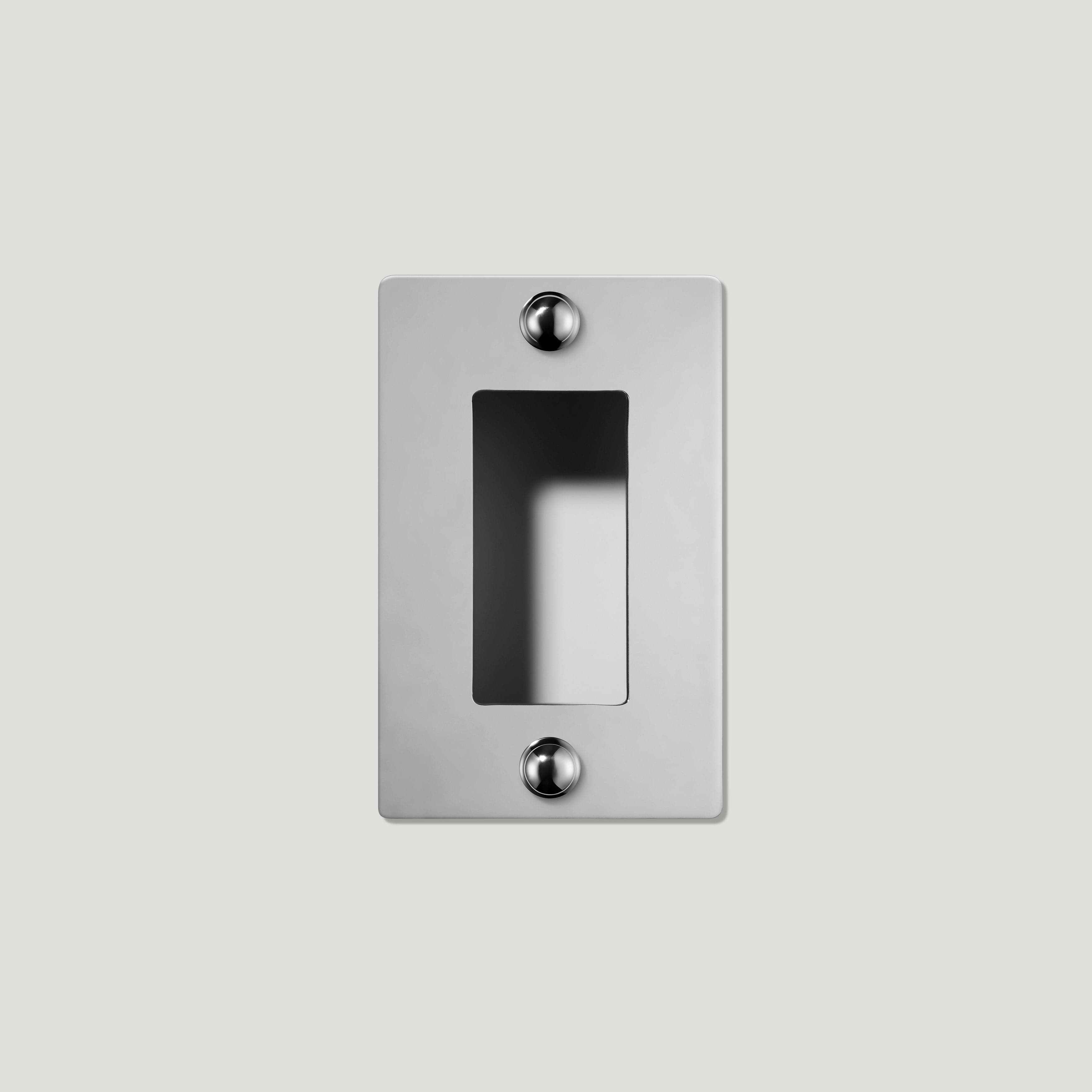 Plank Hardware JASPER 1G Universal Plate - Polished Nickel