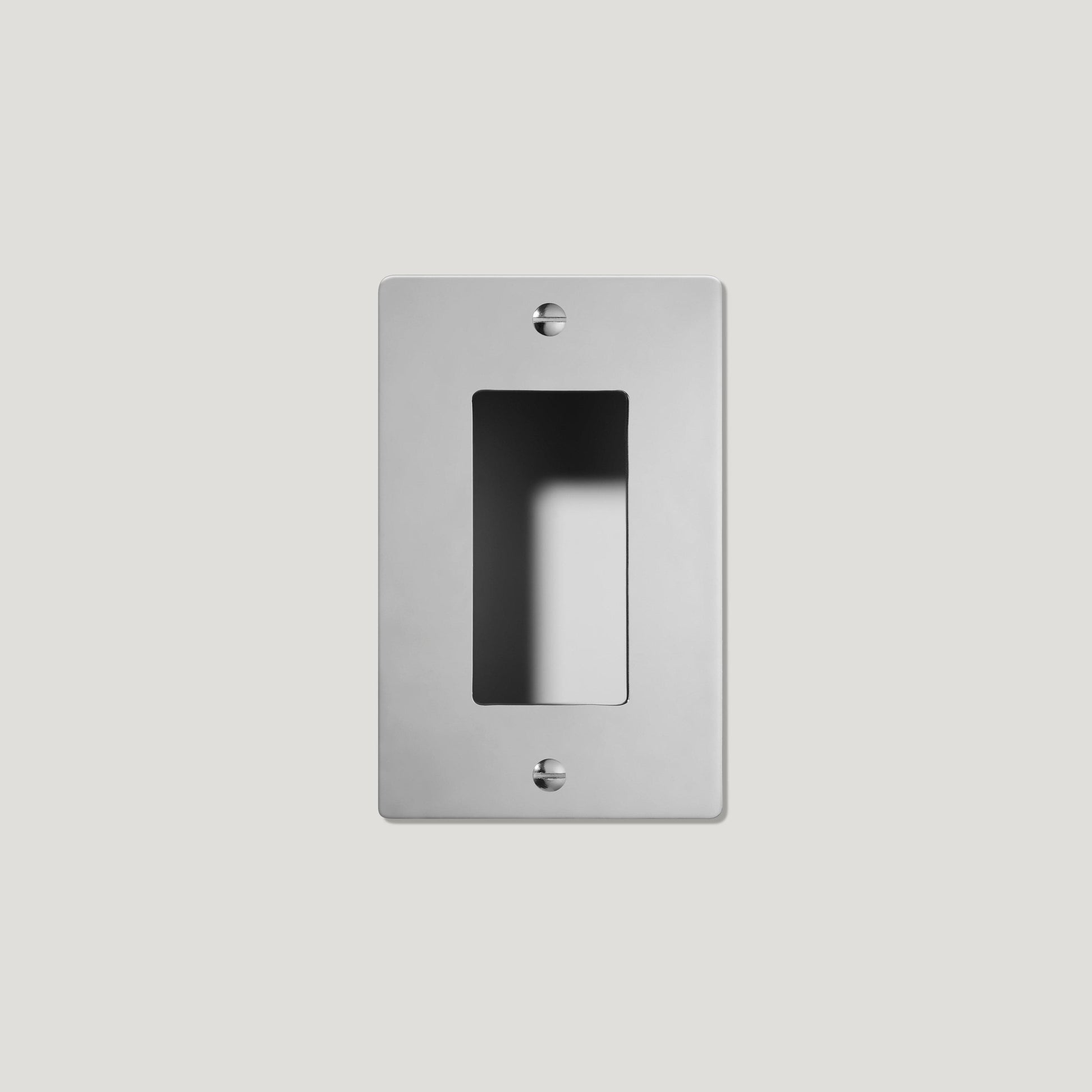 Plank Hardware JASPER 1G Universal Plate - Polished Nickel