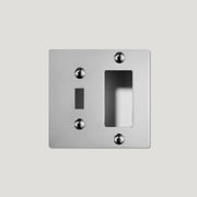 Plank Hardware JASPER 2G Mixed Plate (Toggle/Universal) - Polished Nickel
