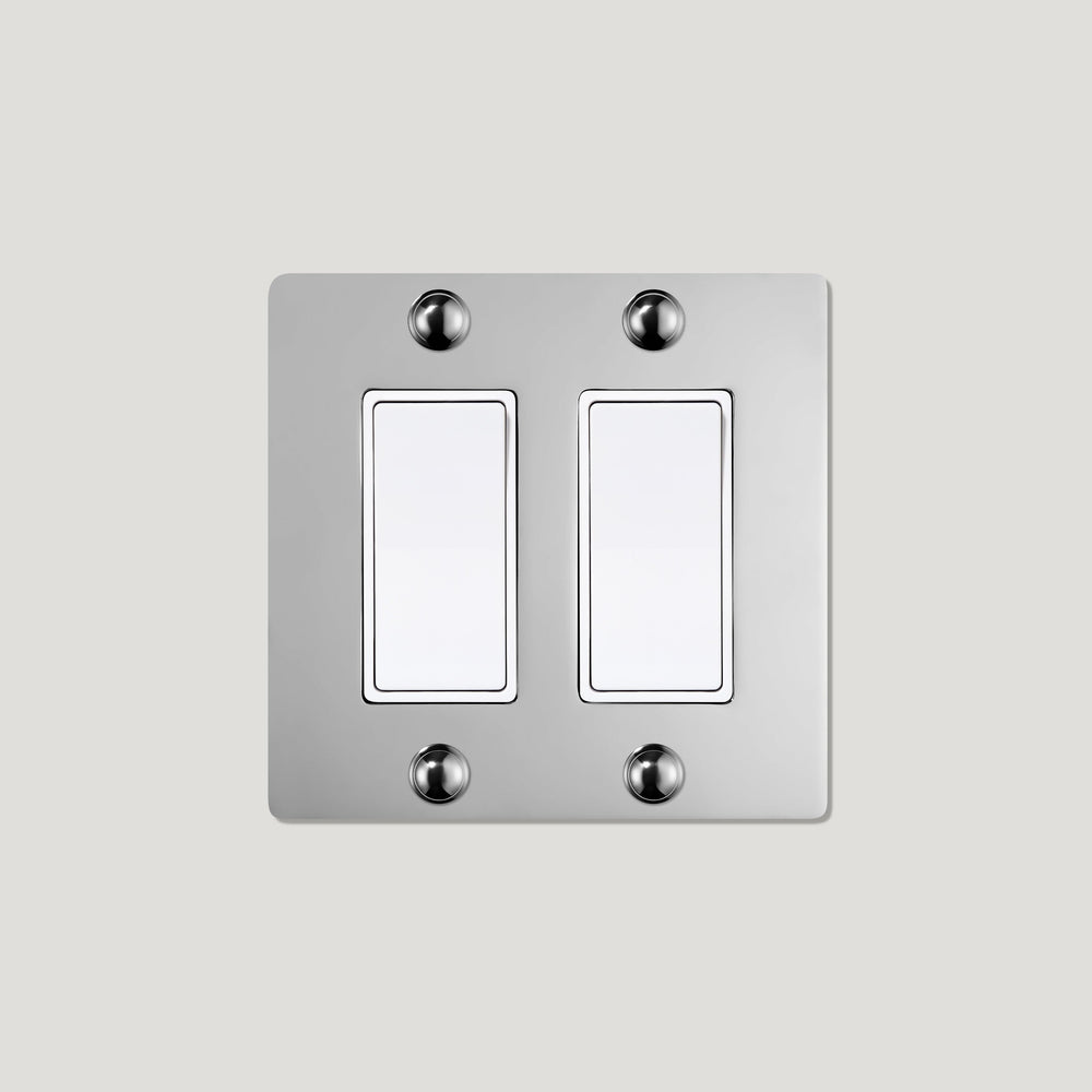 JASPER 2G Rocker Switch - Polished Nickel