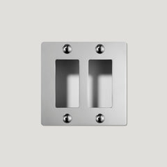 Plank Hardware JASPER 2G Universal Plate - Polished Nickel