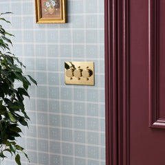 Plank Hardware JASPER 3G Dimmer Switch - Unlacquered Brass