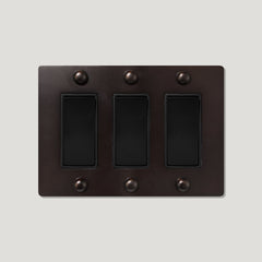Plank Hardware JASPER 3G Rocker Switch - Blackened Bronze