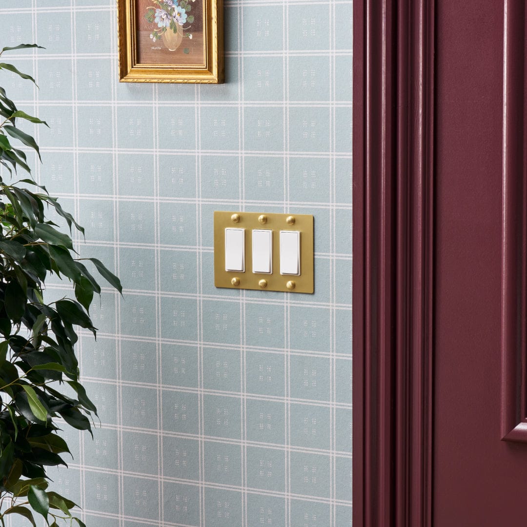 Plank Hardware JASPER 3G Rocker Switch - Brass