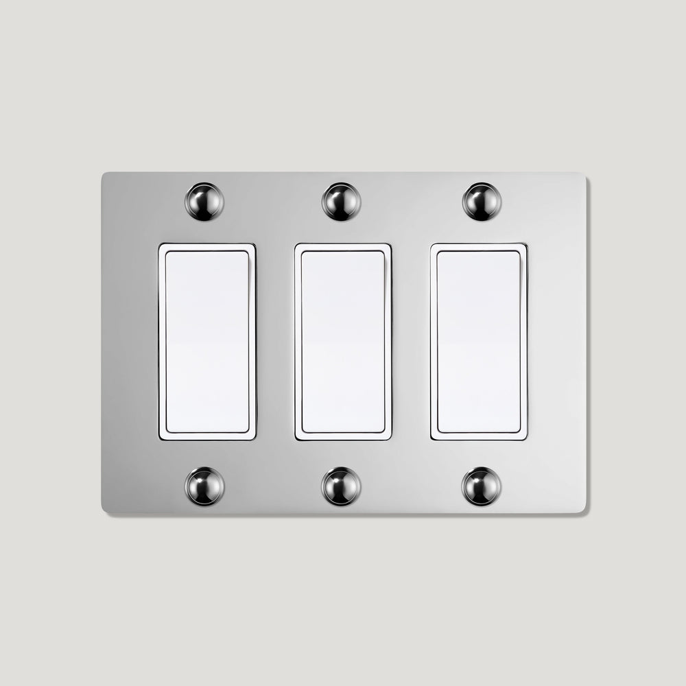 JASPER 3G Rocker Switch - Polished Nickel