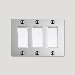 Plank Hardware JASPER 3G Rocker Switch - Polished Nickel