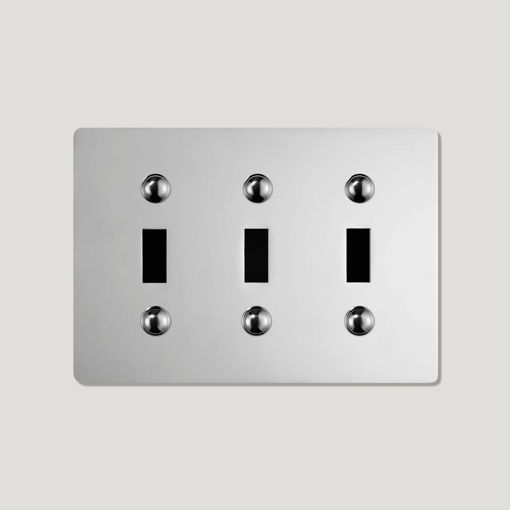 JASPER 3G Toggle/Dimmer Plate - Polished Nickel