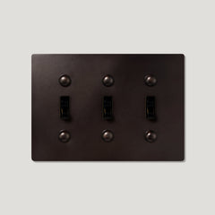 JASPER 3G Toggle Light Switch - Blackened Bronze