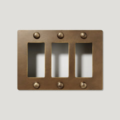 Plank Hardware JASPER 3G Universal Plate - Antique Brass