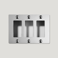 Plank Hardware JASPER 3G Universal Plate - Polished Nickel