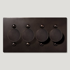 JASPER 4G Dimmer Light Switch - Blackened Bronze