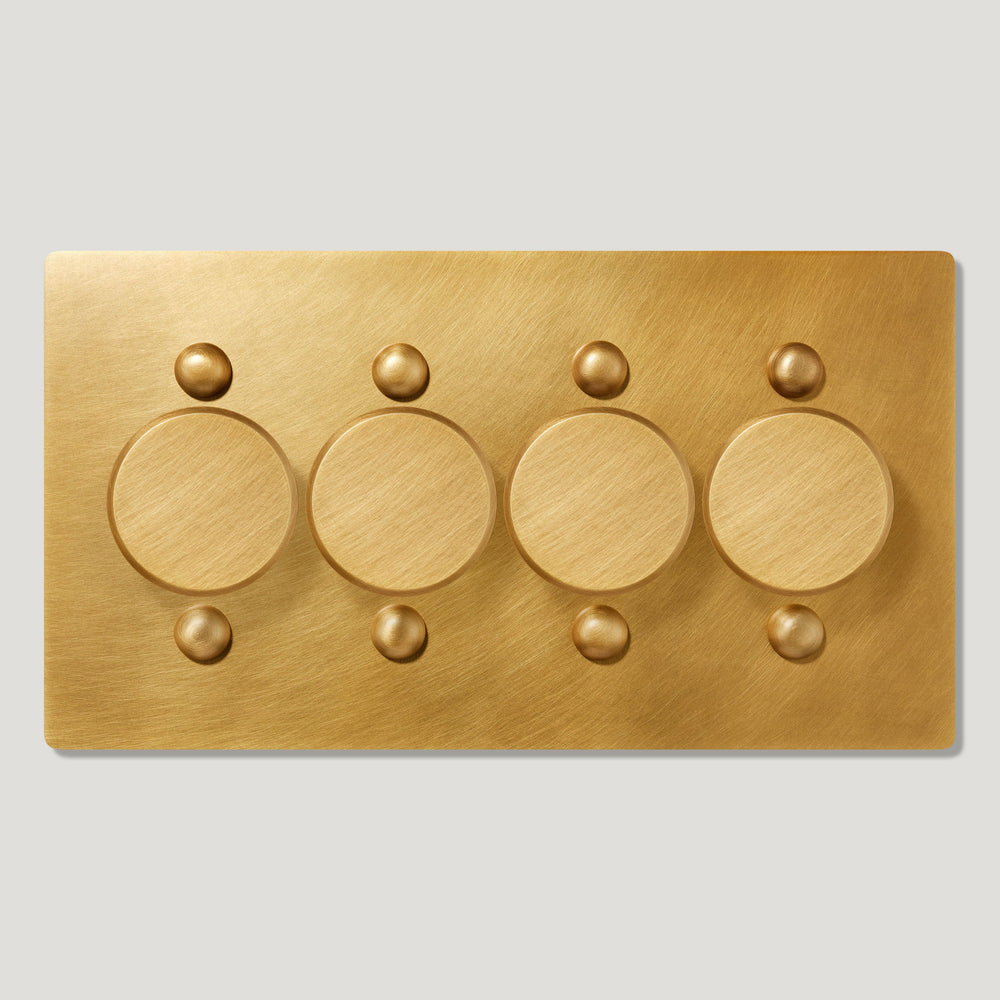 JASPER 4G Dimmer Switch - Heritage Brass
