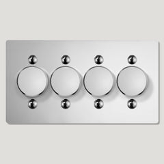 Plank Hardware JASPER 4G Dimmer Switch - Polished Nickel
