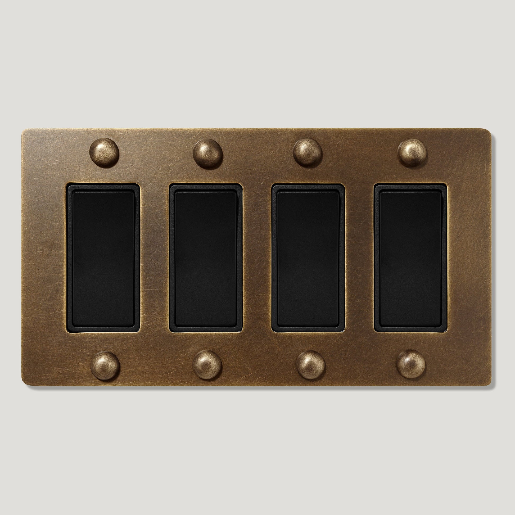 Plank Hardware JASPER 4G Rocker Switch - Antique Brass
