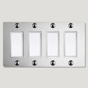Plank Hardware JASPER 4G Rocker Switch - Polished Nickel