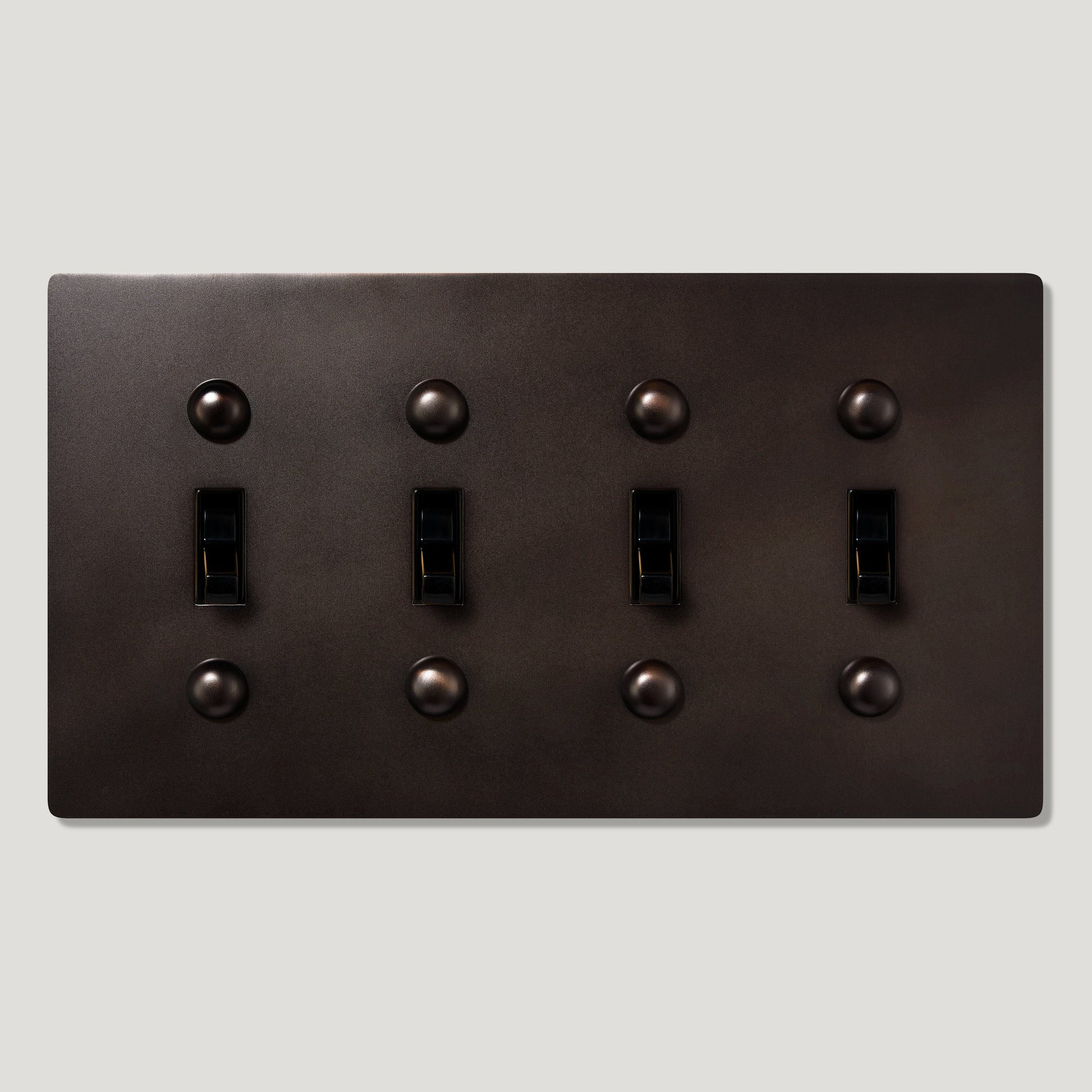 Plank Hardware JASPER 4G Toggle Switch - Blackened Bronze