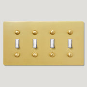 Plank Hardware JASPER 4G Toggle Switch - Brass