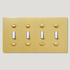 JASPER 4G Toggle Light Switch - Brass