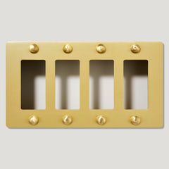 Plank Hardware JASPER 4G Universal Plate - Brass