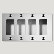 Plank Hardware JASPER 4G Universal Plate - Polished Nickel
