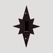 Plank Hardware JASPER Switch Star Backplate - Blackened Bronze