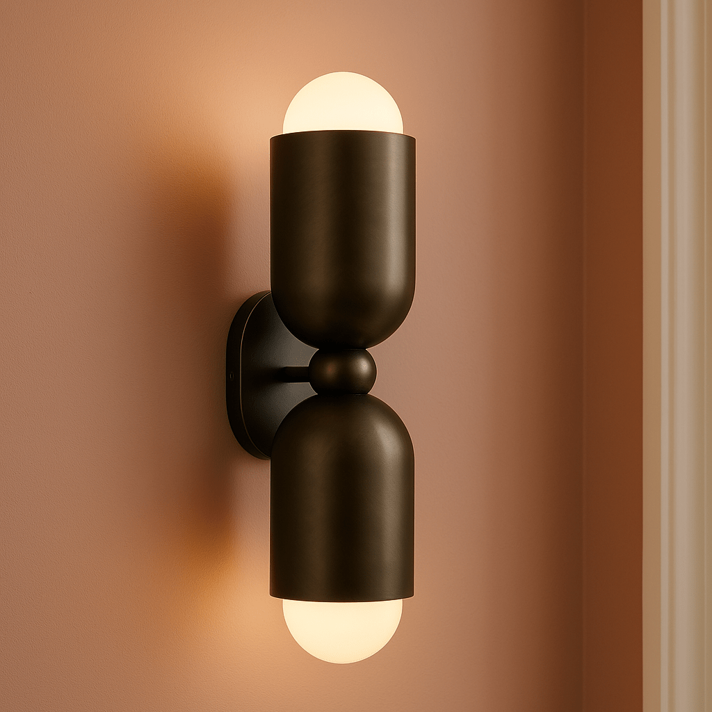 Plank Hardware JENSEN Double Wall Sconce - Antique Brass