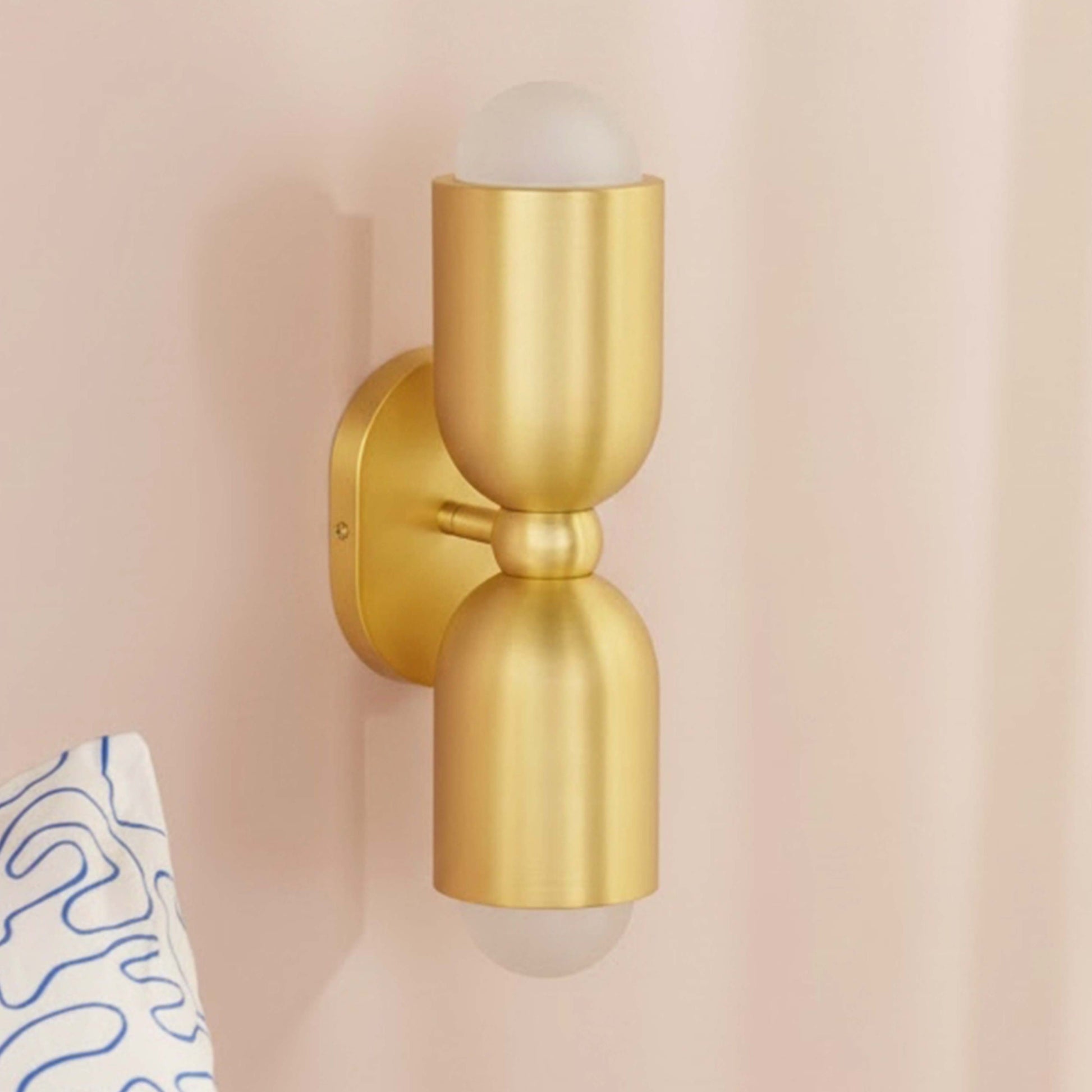 Plank Hardware JENSEN Double Wall Sconce - Brass