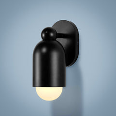 Plank Hardware JENSEN Single Wall Sconce - Black