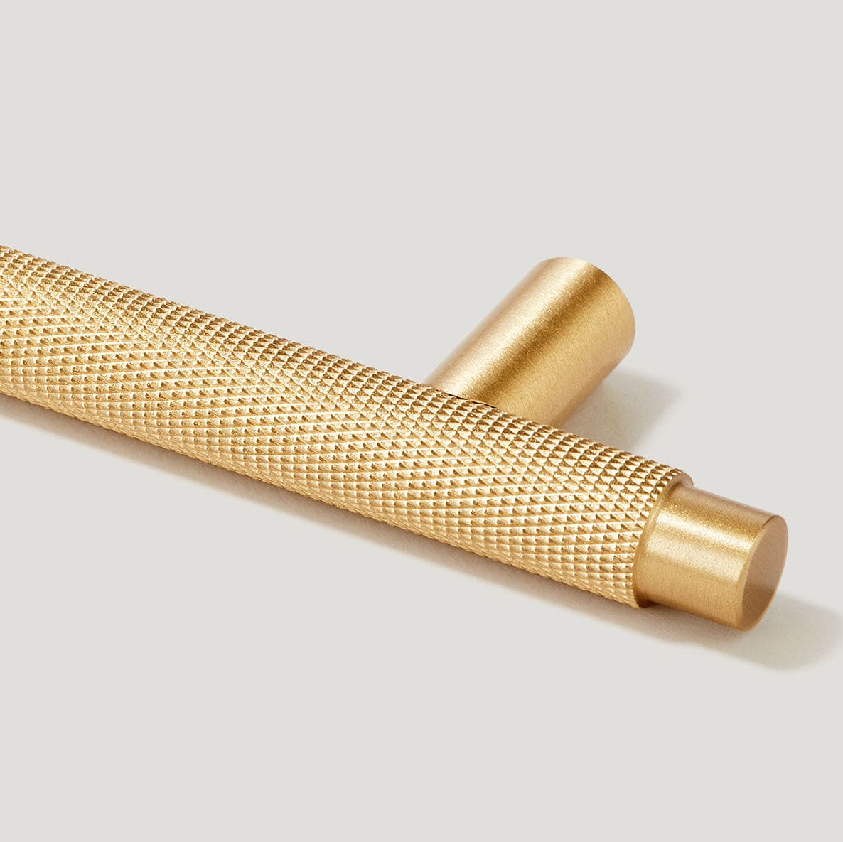 KEPLER Knurled Pull | Brass Cabinet Pull – Plank Hardware