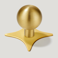 BOBBIN Ball Cabinet Knob - Brass