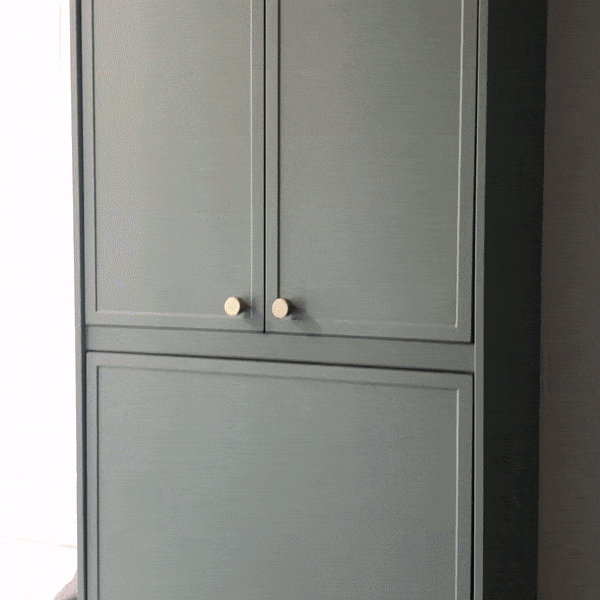 Brass Grooved Knob Brass Button Knobs Plank Hardware