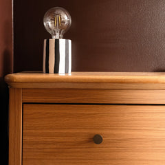 Plank Hardware LOVELL Circular Cabinet Knob - Antique Brass