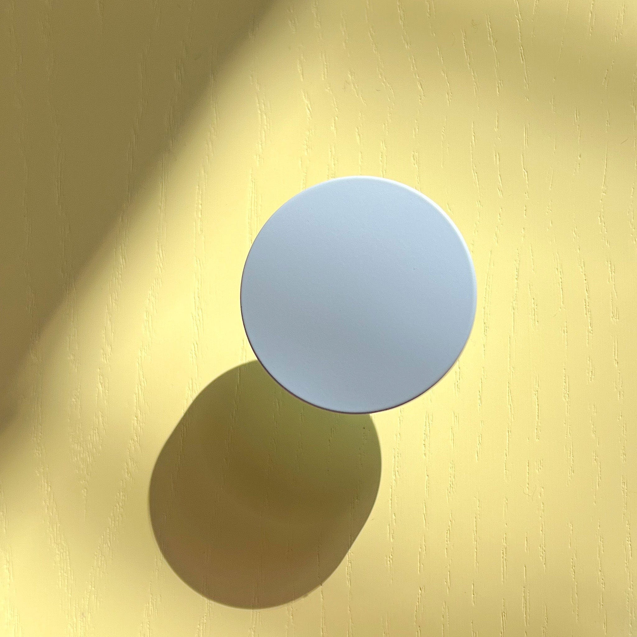Plank Hardware LOVELL Circular Cabinet Knob - Pale Blue