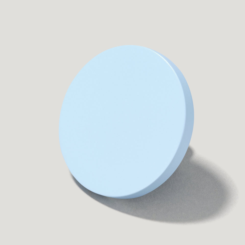 LOVELL Circular Cabinet Knob - Pale Blue