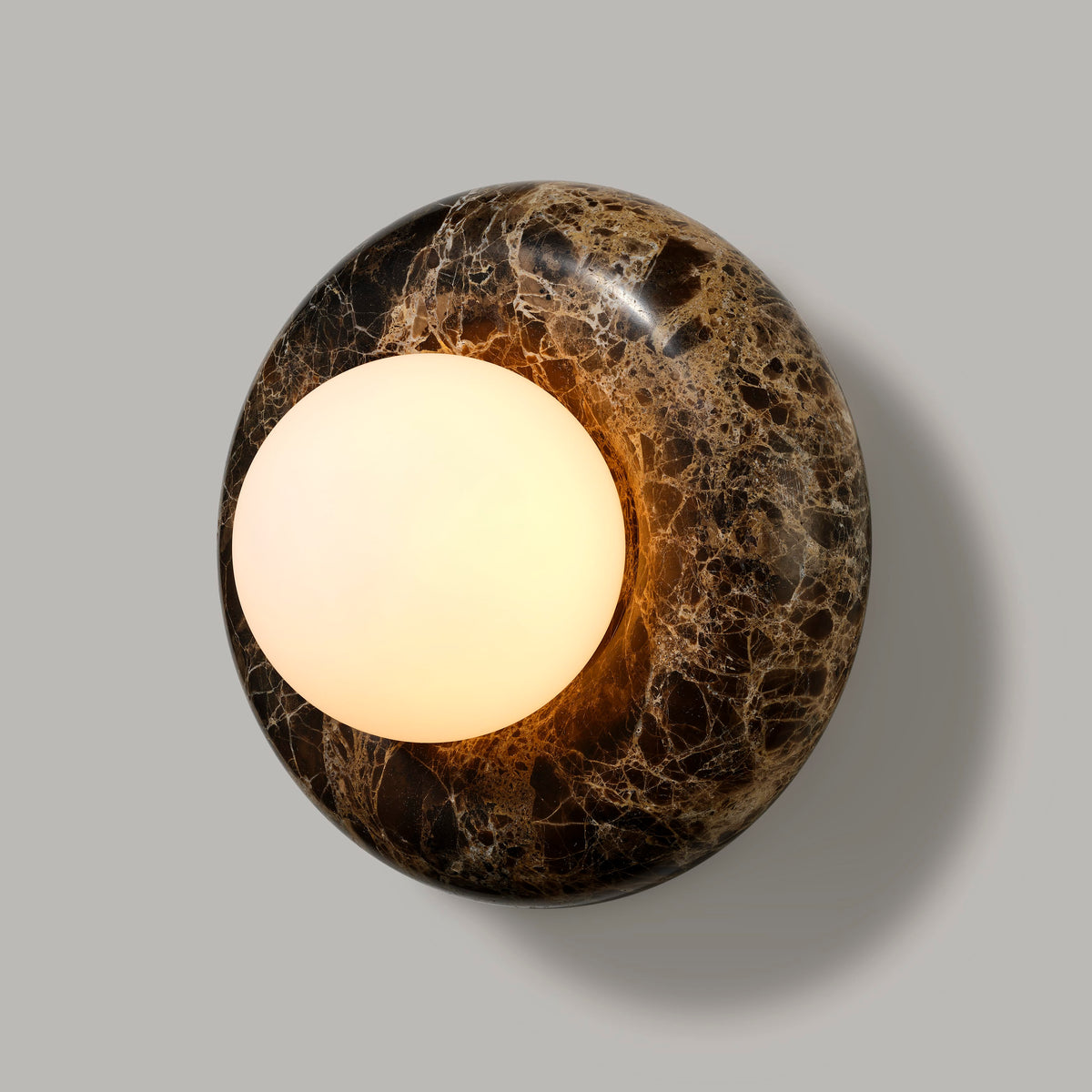 Plank Hardware NOVI Wall Sconce - Marble