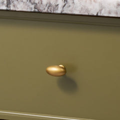 Plank Hardware PEYTON Shaker Knob - Heritage Brass
