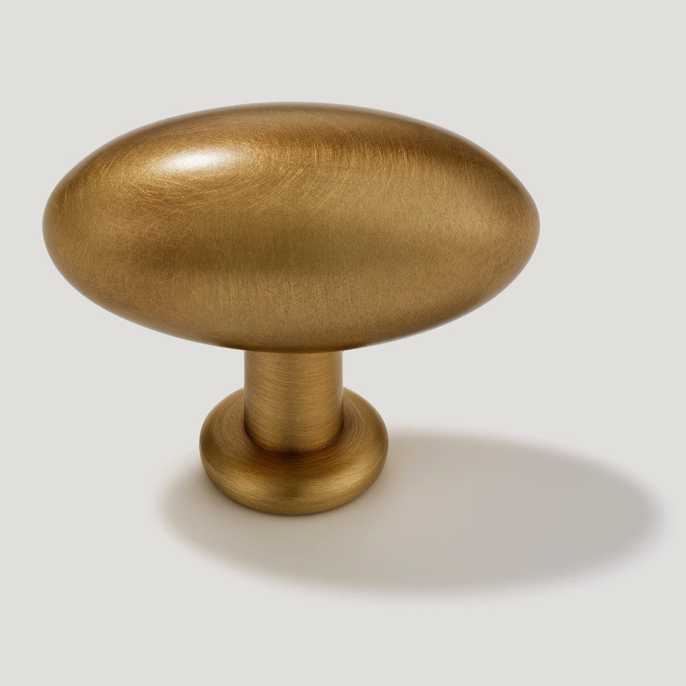 PEYTON Shaker Knob - Heirloom Brass