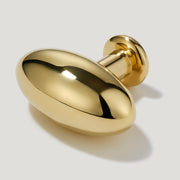 Plank Hardware PEYTON Shaker Knob - Unlacquered Brass