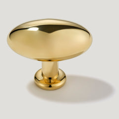 Plank Hardware PEYTON Shaker Knob - Unlacquered Brass