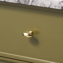 Plank Hardware PEYTON Shaker Knob - Unlacquered Brass