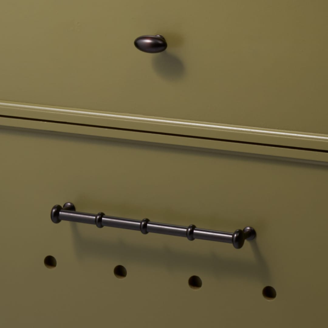 Plank Hardware PEYTON Traditional D Bar Pull - Blackened Bronze