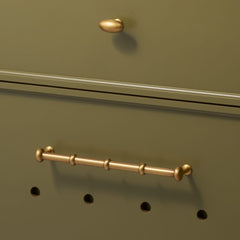 Plank Hardware PEYTON Traditional D Bar Pull - Heritage Brass